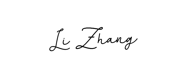Make a beautiful signature design for name Li Zhang. With this signature (BallpointsItalic-DORy9) style, you can create a handwritten signature for free. Li Zhang signature style 11 images and pictures png