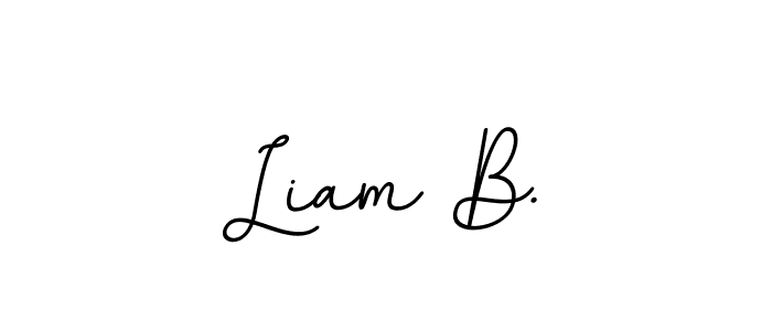 BallpointsItalic-DORy9 is a professional signature style that is perfect for those who want to add a touch of class to their signature. It is also a great choice for those who want to make their signature more unique. Get Liam B. name to fancy signature for free. Liam B. signature style 11 images and pictures png