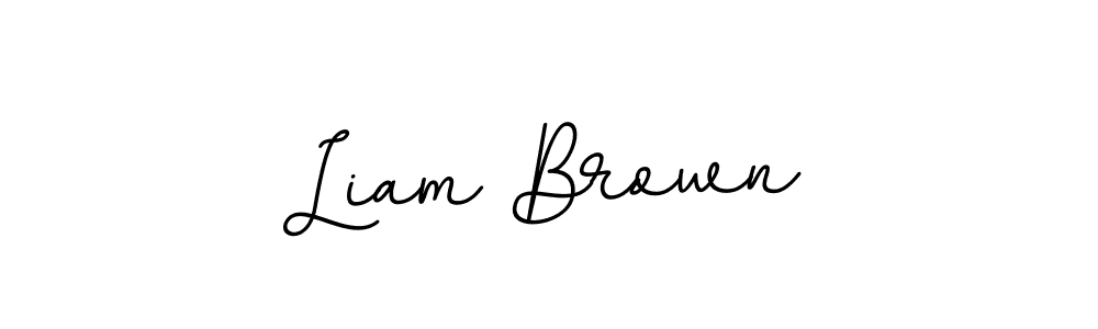 Also we have Liam Brown name is the best signature style. Create professional handwritten signature collection using BallpointsItalic-DORy9 autograph style. Liam Brown signature style 11 images and pictures png