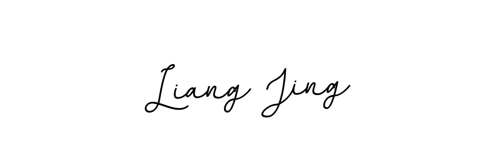 if you are searching for the best signature style for your name Liang Jing. so please give up your signature search. here we have designed multiple signature styles  using BallpointsItalic-DORy9. Liang Jing signature style 11 images and pictures png