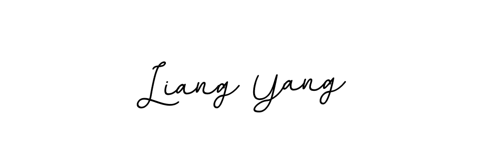 Similarly BallpointsItalic-DORy9 is the best handwritten signature design. Signature creator online .You can use it as an online autograph creator for name Liang Yang. Liang Yang signature style 11 images and pictures png