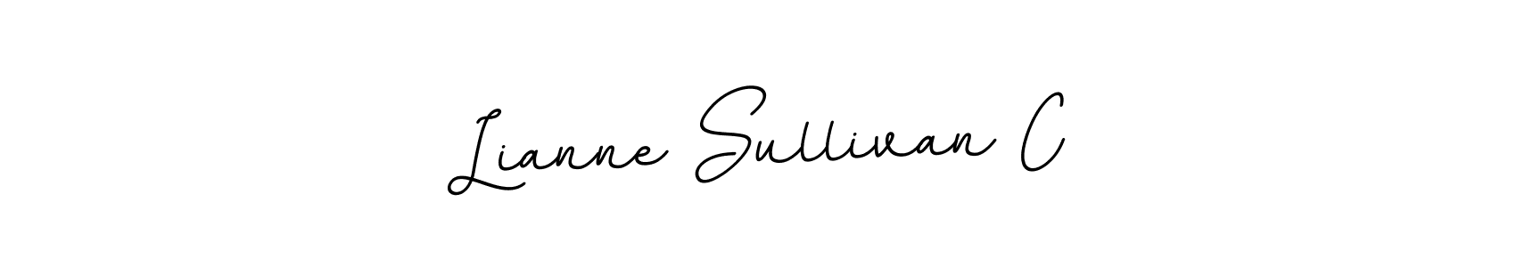 Once you've used our free online signature maker to create your best signature BallpointsItalic-DORy9 style, it's time to enjoy all of the benefits that Lianne Sullivan C name signing documents. Lianne Sullivan C signature style 11 images and pictures png