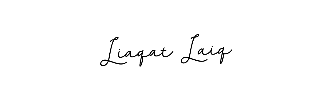 You should practise on your own different ways (BallpointsItalic-DORy9) to write your name (Liaqat Laiq) in signature. don't let someone else do it for you. Liaqat Laiq signature style 11 images and pictures png