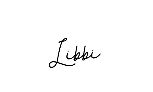 The best way (BallpointsItalic-DORy9) to make a short signature is to pick only two or three words in your name. The name Libbi include a total of six letters. For converting this name. Libbi signature style 11 images and pictures png