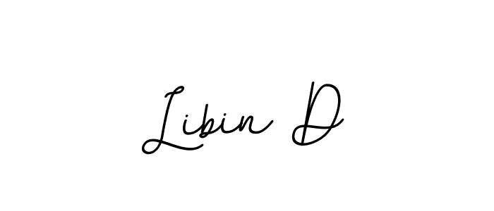 Similarly BallpointsItalic-DORy9 is the best handwritten signature design. Signature creator online .You can use it as an online autograph creator for name Libin D. Libin D signature style 11 images and pictures png
