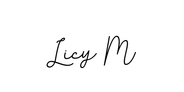 Once you've used our free online signature maker to create your best signature BallpointsItalic-DORy9 style, it's time to enjoy all of the benefits that Licy M name signing documents. Licy M signature style 11 images and pictures png