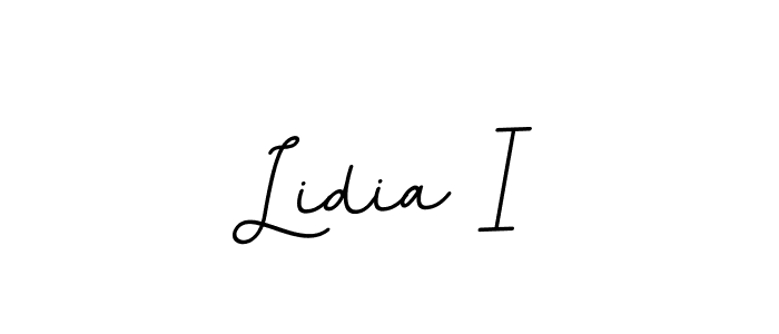 Make a beautiful signature design for name Lidia I. Use this online signature maker to create a handwritten signature for free. Lidia I signature style 11 images and pictures png