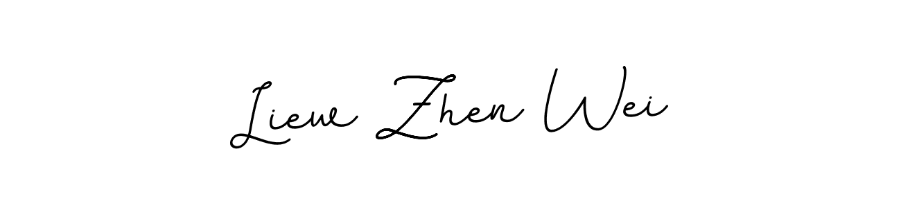 Make a beautiful signature design for name Liew Zhen Wei. With this signature (BallpointsItalic-DORy9) style, you can create a handwritten signature for free. Liew Zhen Wei signature style 11 images and pictures png
