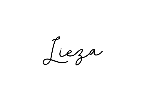 You should practise on your own different ways (BallpointsItalic-DORy9) to write your name (Lieza) in signature. don't let someone else do it for you. Lieza signature style 11 images and pictures png