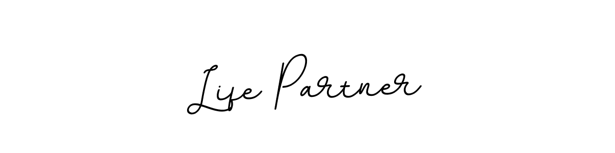 Also we have Life Partner name is the best signature style. Create professional handwritten signature collection using BallpointsItalic-DORy9 autograph style. Life Partner signature style 11 images and pictures png