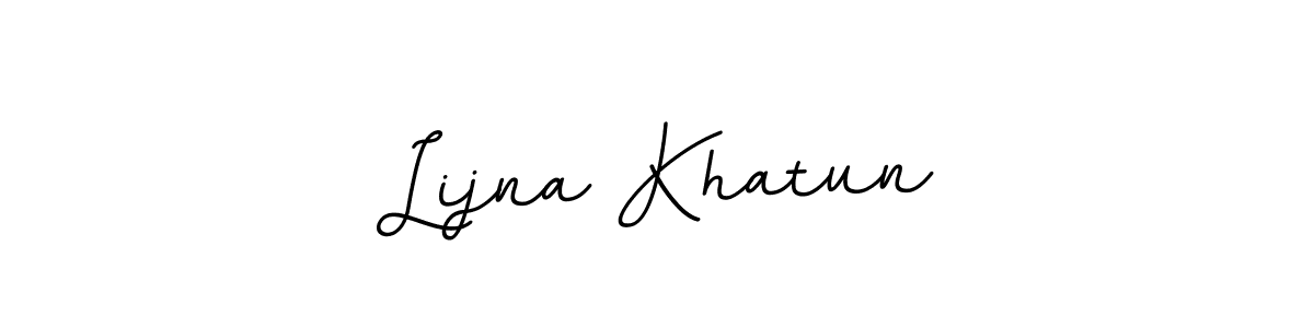 Also You can easily find your signature by using the search form. We will create Lijna Khatun name handwritten signature images for you free of cost using BallpointsItalic-DORy9 sign style. Lijna Khatun signature style 11 images and pictures png