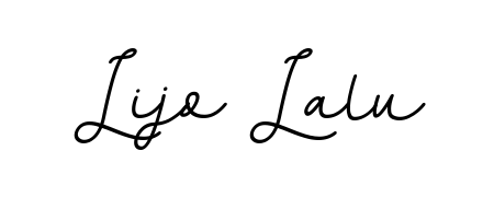 A modern signature idea for name Lijo Lalu using BallpointsItalic-DORy9 font. Clean strokes and elegant curves make it stand out instantly. Lijo Lalu signature style 11 images and pictures png