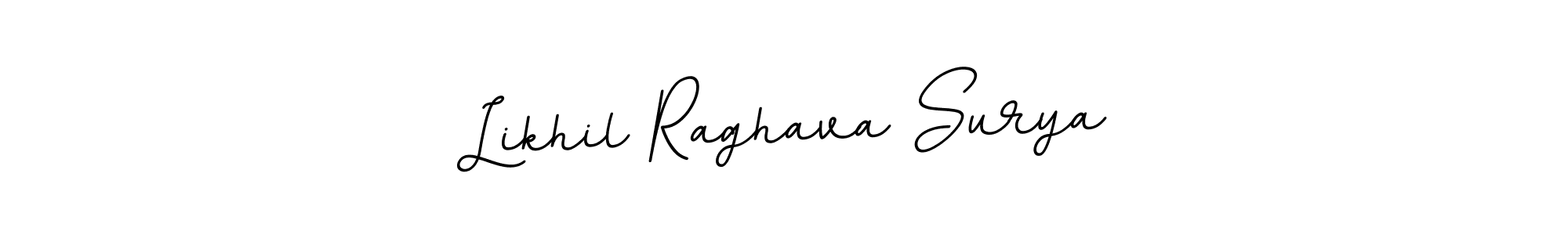 You can use this online signature creator to create a handwritten signature for the name Likhil Raghava Surya. This is the best online autograph maker. Likhil Raghava Surya signature style 11 images and pictures png