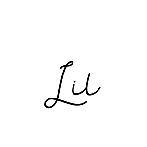 How to make Lil signature? BallpointsItalic-DORy9 is a professional autograph style. Create handwritten signature for Lil name. Lil signature style 11 images and pictures png