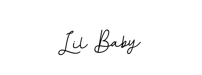 You should practise on your own different ways (BallpointsItalic-DORy9) to write your name (Lil Baby) in signature. don't let someone else do it for you. Lil Baby signature style 11 images and pictures png