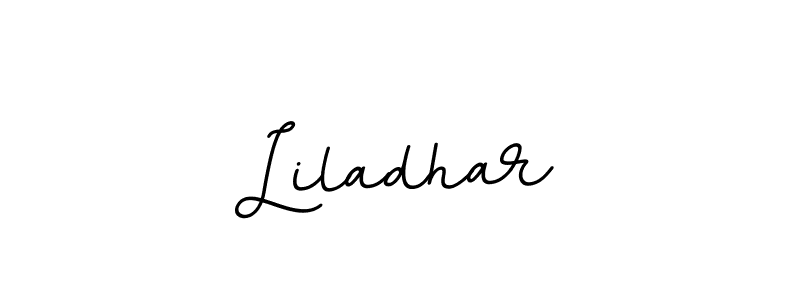 Make a beautiful signature design for name Liladhar. With this signature (BallpointsItalic-DORy9) style, you can create a handwritten signature for free. Liladhar signature style 11 images and pictures png