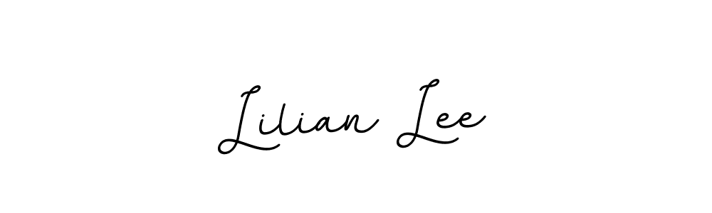 How to make Lilian Lee signature? BallpointsItalic-DORy9 is a professional autograph style. Create handwritten signature for Lilian Lee name. Lilian Lee signature style 11 images and pictures png