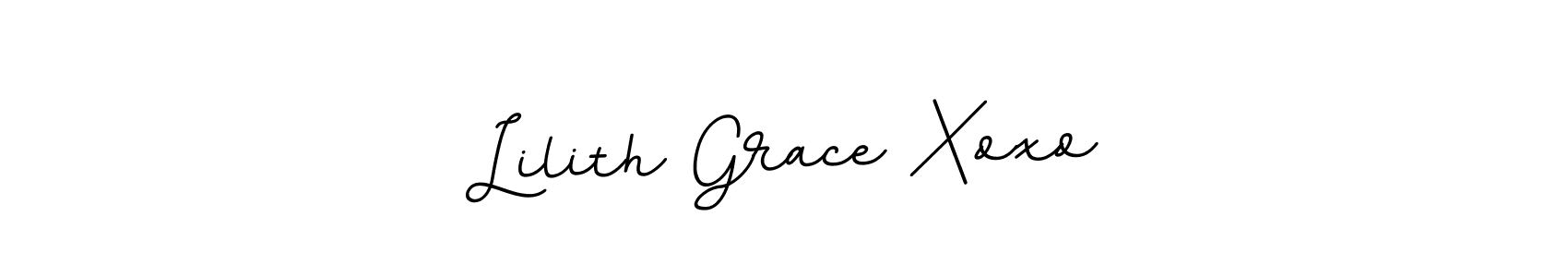 if you are searching for the best signature style for your name Lilith Grace Xoxo. so please give up your signature search. here we have designed multiple signature styles  using BallpointsItalic-DORy9. Lilith Grace Xoxo signature style 11 images and pictures png