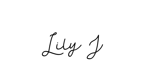 How to make Lily J signature? BallpointsItalic-DORy9 is a professional autograph style. Create handwritten signature for Lily J name. Lily J signature style 11 images and pictures png