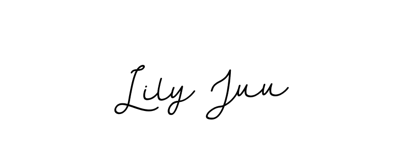 if you are searching for the best signature style for your name Lily Juu. so please give up your signature search. here we have designed multiple signature styles  using BallpointsItalic-DORy9. Lily Juu signature style 11 images and pictures png