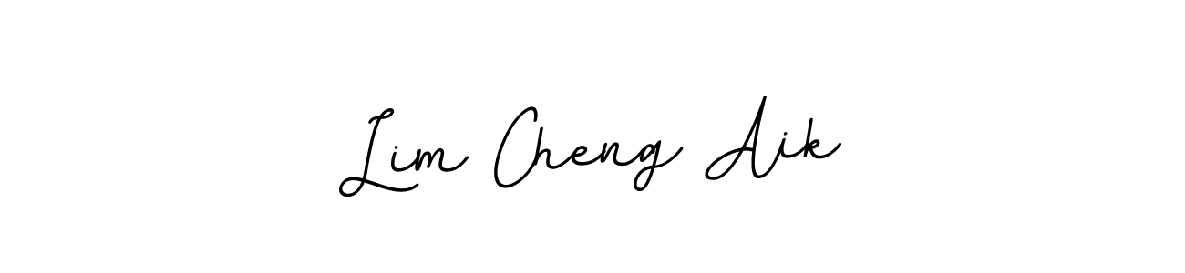 Create a beautiful signature design for name Lim Cheng Aik. With this signature (BallpointsItalic-DORy9) fonts, you can make a handwritten signature for free. Lim Cheng Aik signature style 11 images and pictures png