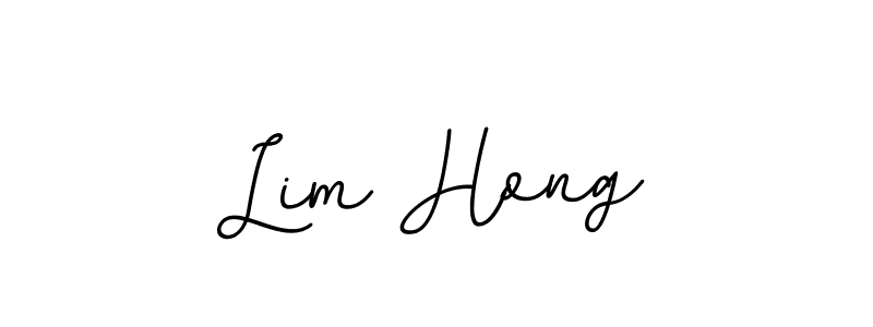 Create a beautiful signature design for name Lim Hong. With this signature (BallpointsItalic-DORy9) fonts, you can make a handwritten signature for free. Lim Hong signature style 11 images and pictures png