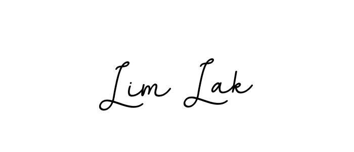 Lim Lak stylish signature style. Best Handwritten Sign (BallpointsItalic-DORy9) for my name. Handwritten Signature Collection Ideas for my name Lim Lak. Lim Lak signature style 11 images and pictures png