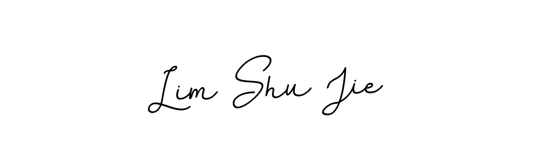 This is the best signature style for the Lim Shu Jie name. Also you like these signature font (BallpointsItalic-DORy9). Mix name signature. Lim Shu Jie signature style 11 images and pictures png