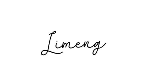 Use a signature maker to create a handwritten signature online. With this signature software, you can design (BallpointsItalic-DORy9) your own signature for name Limeng. Limeng signature style 11 images and pictures png