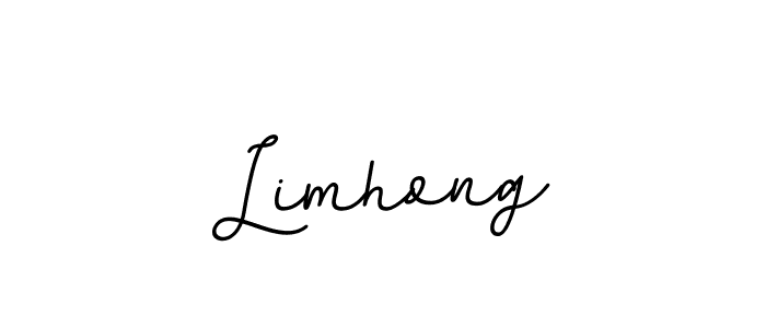 Design your own signature with our free online signature maker. With this signature software, you can create a handwritten (BallpointsItalic-DORy9) signature for name Limhong. Limhong signature style 11 images and pictures png