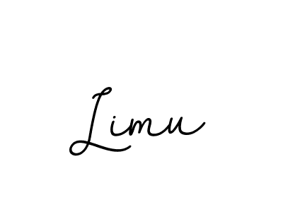 Design your own signature with our free online signature maker. With this signature software, you can create a handwritten (BallpointsItalic-DORy9) signature for name Limu. Limu signature style 11 images and pictures png