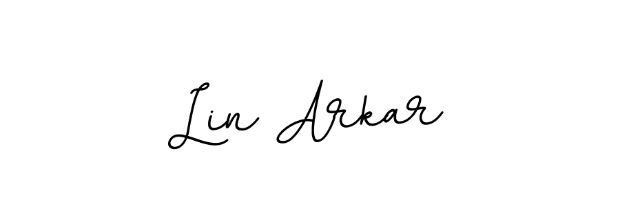 Check out images of Autograph of Lin Arkar name. Actor Lin Arkar Signature Style. BallpointsItalic-DORy9 is a professional sign style online. Lin Arkar signature style 11 images and pictures png