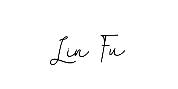 You should practise on your own different ways (BallpointsItalic-DORy9) to write your name (Lin Fu) in signature. don't let someone else do it for you. Lin Fu signature style 11 images and pictures png