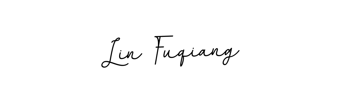 Use a signature maker to create a handwritten signature online. With this signature software, you can design (BallpointsItalic-DORy9) your own signature for name Lin Fuqiang. Lin Fuqiang signature style 11 images and pictures png