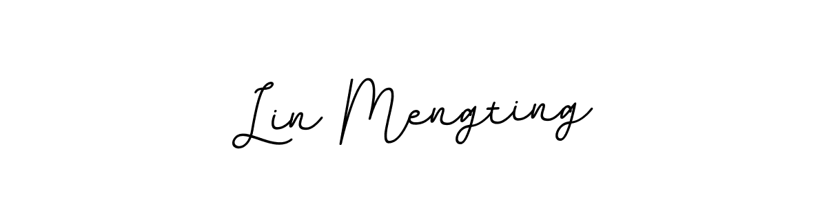Also we have Lin Mengting name is the best signature style. Create professional handwritten signature collection using BallpointsItalic-DORy9 autograph style. Lin Mengting signature style 11 images and pictures png
