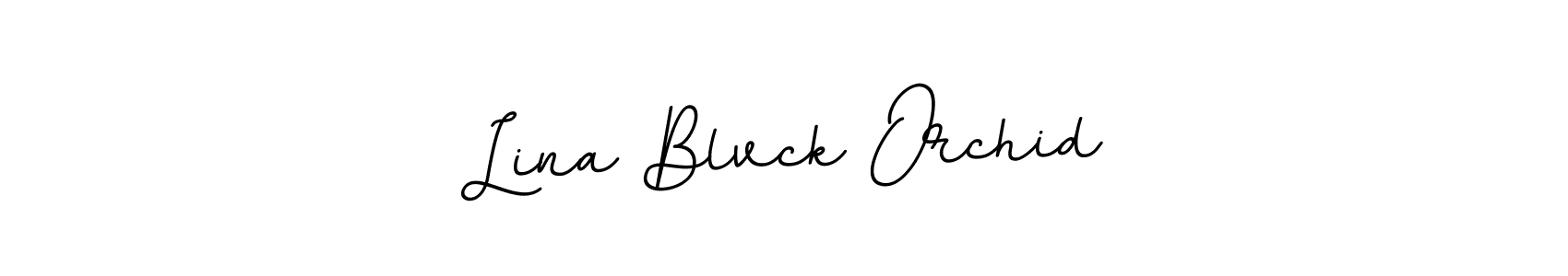 It looks lik you need a new signature style for name Lina Blvck Orchid. Design unique handwritten (BallpointsItalic-DORy9) signature with our free signature maker in just a few clicks. Lina Blvck Orchid signature style 11 images and pictures png