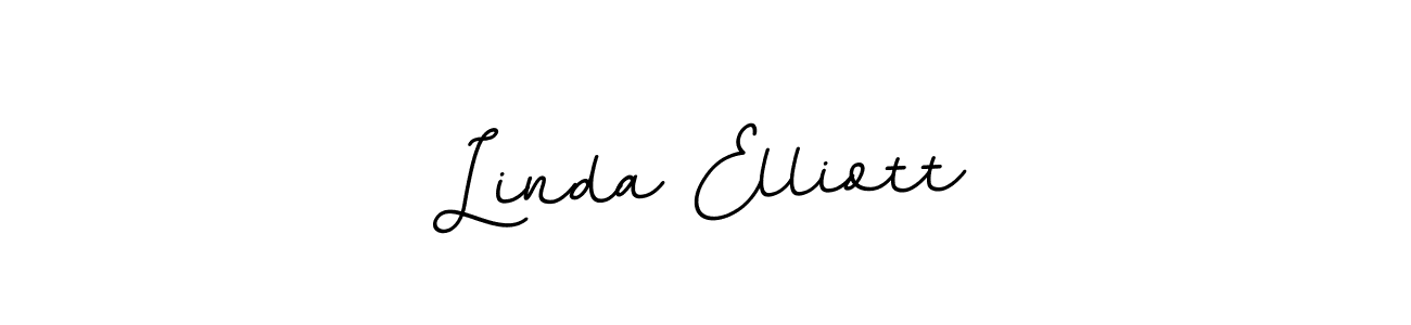 Make a beautiful signature design for name Linda Elliott. With this signature (BallpointsItalic-DORy9) style, you can create a handwritten signature for free. Linda Elliott signature style 11 images and pictures png