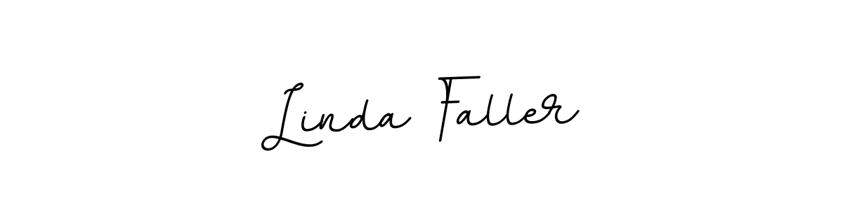 This is the best signature style for the Linda Faller name. Also you like these signature font (BallpointsItalic-DORy9). Mix name signature. Linda Faller signature style 11 images and pictures png
