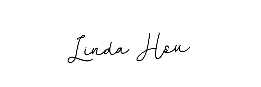 Similarly BallpointsItalic-DORy9 is the best handwritten signature design. Signature creator online .You can use it as an online autograph creator for name Linda Hsu. Linda Hsu signature style 11 images and pictures png