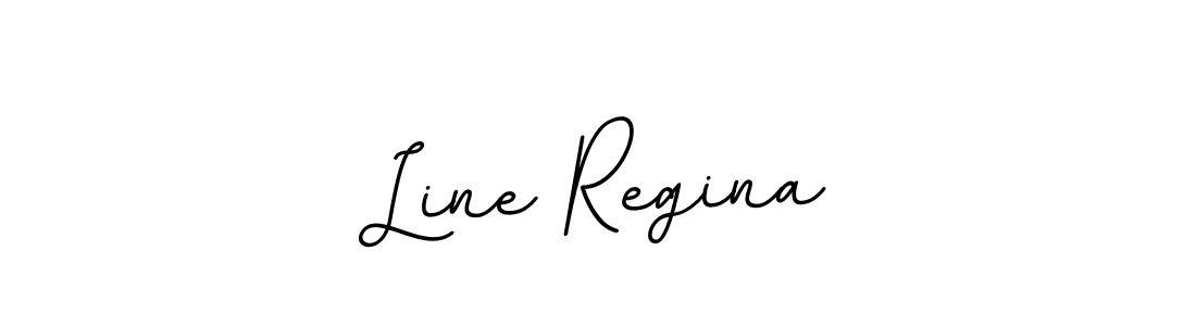 How to make Line Regina signature? BallpointsItalic-DORy9 is a professional autograph style. Create handwritten signature for Line Regina name. Line Regina signature style 11 images and pictures png