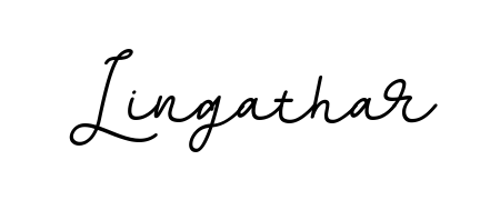 Enhance your business communications with Lingathar signature in BallpointsItalic-DORy9 lettering. Clean, modern, and universally compatible. Lingathar signature style 11 images and pictures png