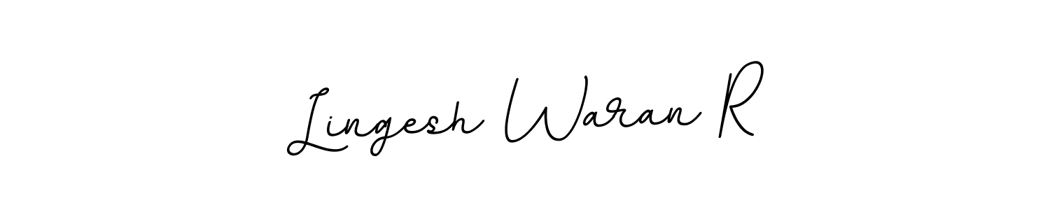 Check out images of Autograph of Lingesh Waran R name. Actor Lingesh Waran R Signature Style. BallpointsItalic-DORy9 is a professional sign style online. Lingesh Waran R signature style 11 images and pictures png