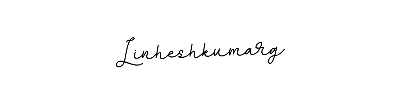 It looks lik you need a new signature style for name Linheshkumarg. Design unique handwritten (BallpointsItalic-DORy9) signature with our free signature maker in just a few clicks. Linheshkumarg signature style 11 images and pictures png