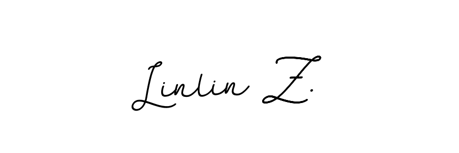 BallpointsItalic-DORy9 is a professional signature style that is perfect for those who want to add a touch of class to their signature. It is also a great choice for those who want to make their signature more unique. Get Linlin Z. name to fancy signature for free. Linlin Z. signature style 11 images and pictures png