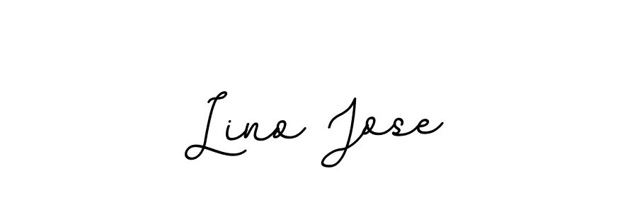 if you are searching for the best signature style for your name Lino Jose. so please give up your signature search. here we have designed multiple signature styles  using BallpointsItalic-DORy9. Lino Jose signature style 11 images and pictures png