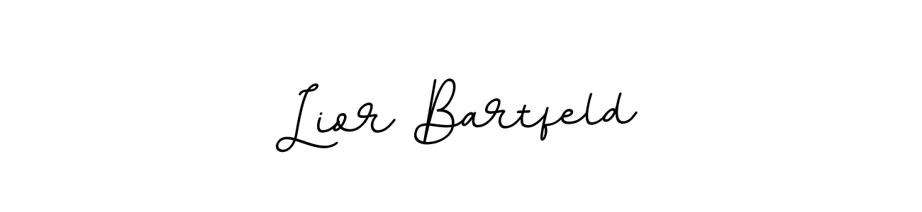 Create a beautiful signature design for name Lior Bartfeld. With this signature (BallpointsItalic-DORy9) fonts, you can make a handwritten signature for free. Lior Bartfeld signature style 11 images and pictures png