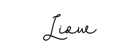 Discover how Liow looks in an executive cursive font (BallpointsItalic-DORy9). Perfect for legal documents, invoices, and certificates. Liow signature style 11 images and pictures png