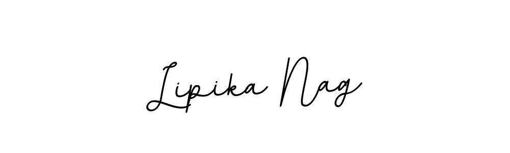 if you are searching for the best signature style for your name Lipika Nag. so please give up your signature search. here we have designed multiple signature styles  using BallpointsItalic-DORy9. Lipika Nag signature style 11 images and pictures png