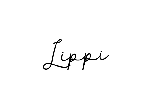 You should practise on your own different ways (BallpointsItalic-DORy9) to write your name (Lippi) in signature. don't let someone else do it for you. Lippi signature style 11 images and pictures png