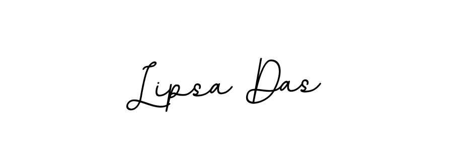 You should practise on your own different ways (BallpointsItalic-DORy9) to write your name (Lipsa Das) in signature. don't let someone else do it for you. Lipsa Das signature style 11 images and pictures png